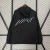 Jaqueta Corta Vento Nike Zíper com capuz Masculina - Preta