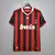 RONALDINHO 80 2009/2010 RETRÔ AC Milan - Vermelha e Preta - comprar online