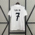 Camisa do VINI JR 7 PATCH CHAMPIONS LEAGUE Real Madrid 24/25 Torcedor Branca Masculina - Adidas