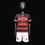 Conjunto Infantil Flamengo - Temporada 24/25 - Vermelho e Preto