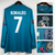 Camisa Retrô Real Madrid III Third 17/18 patch Champions League - Masculina - Modelo Torcedor - Verde na internet
