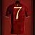 Camisa THE SIU RONALDO 7 Portugal edição limitada Masculina 24/25 Comma - Vermelha - comprar online
