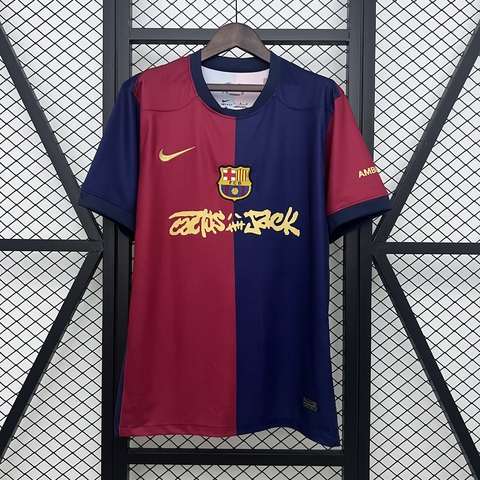 Camisa Barcelona Travis Scott 25/26 Torcedor Nike Masculina 
