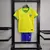 Conjunto Infantil Seleção Brasileira 23/24- Amarelo