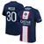 Camisa PSG Messi 30 Retro 2022/2023 Nike - Azul com detalhe Branco e Vermelho