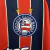 Camisa Bahia Esquadrão Masculina Com Patrocínio Torcedor 23/24 - Listrada Vermelha e Azul na internet
