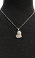 Collar de Acero Corazón Plano con Espiral en internet