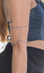 Brazalete de acero Magnea arm chain - comprar online
