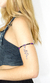 Nagini arm chain perlas y acero - comprar online