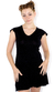 Vestido recto con volados Nubia - comprar online