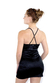 Vestido saten cut out Armida - comprar online