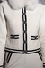 CONJUNTO TRICOT COM GOLA REMOVÍVEL - OFF WHITE - loja online