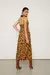 VESTIDO MIDI DE ALÇA DE ALGODÃO ESTAMPADO na internet