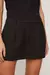 SHORT SAIA ALFA DE CREPE NERO ANIMALE - PRETO na internet