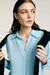 CAMISA SEDA NEW LEA - AZUL MILK na internet