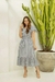 Vestido Barcelona Cinza (Valentina Sirrah)