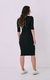 Vestido Helen Preto (Tata Martello) - GM Moda Modesta Feminina