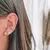 Piercing Hélix Ponto De Luz Com Corrente Dupla - comprar online