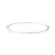 Pulseira Rígida Bracelete Fino Liso na internet
