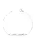 Pulseira Memories com Placa Personalizada 2.9 x 0,5 cm e 20cm comprimento