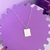 Colar Memories Medalha Quadrada 2x1,7 cm Personalizável - comprar online