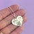 Colar Memories Medalha Coração 2.2cm com Foto Gravada - comprar online