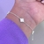 Pulseira 3 Trevos Madre Pérola Cravejados