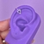 Piercing Orelha Fake Triângulo Vazado - comprar online