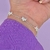 Pulseira 3 Corações em Zirconias