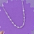 Imagem do Colar Choker Zirconias Geometricas Cristal 40cm + 5cm de extensor