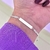 Pulseira Memories Placa Personalizável Piastrine Infantil - 15cm