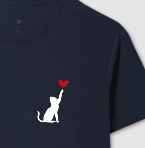 Camiseta Amor de Gato - Love Cats