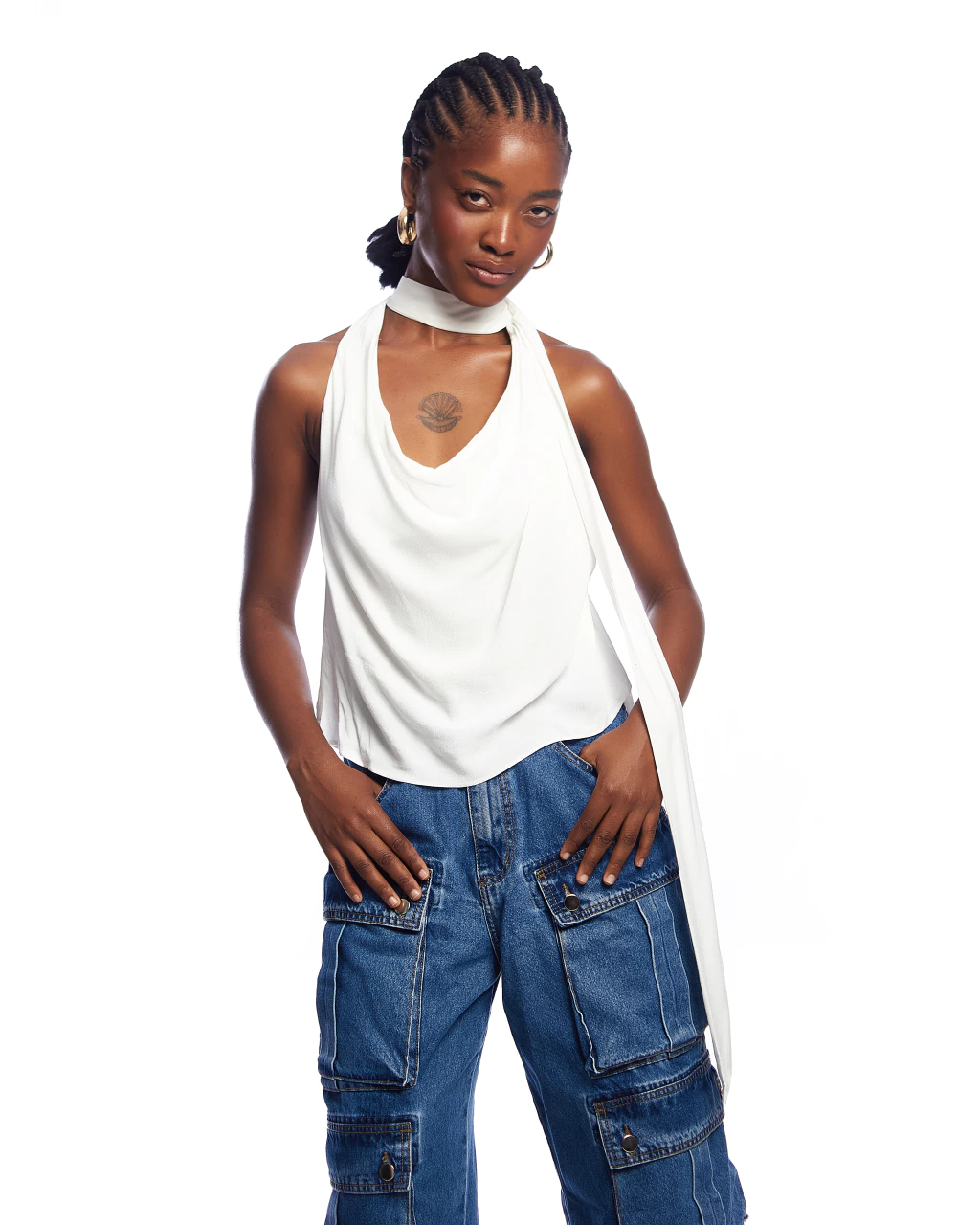 Blusa Scarlet Off White