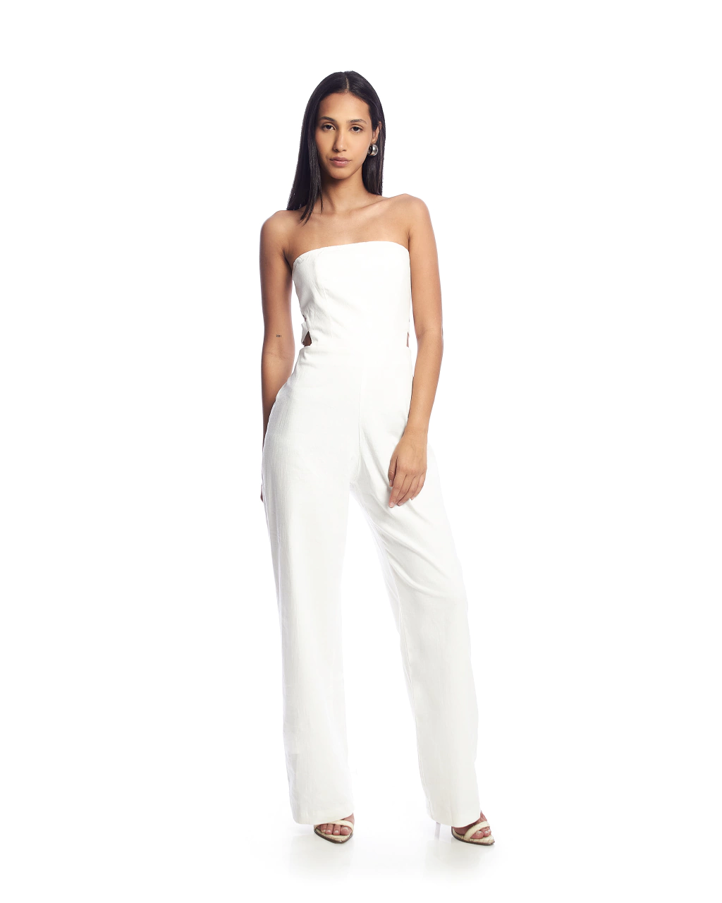 Macacão Eva Linho Off White