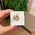 Pingente Relicário Gota Banhado a Ouro - comprar online
