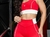 Conjunto Livia - Vermelho / Off White - comprar online