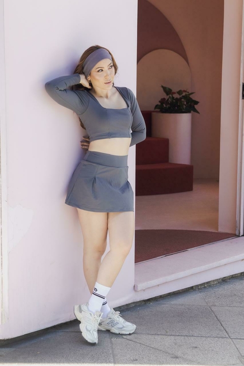 Cropped Chanel- Cinza Space - comprar online