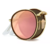 ROUND DOUBLE BRIDGE ROSA ESPEJADO RB 3517 - Glow Shop