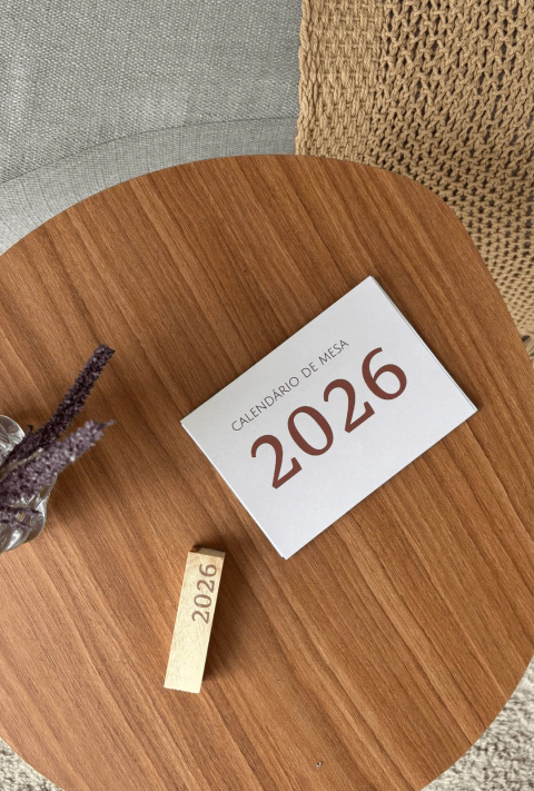 Calendário de Mesa 2026