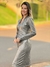 VESTIDO DRAPEADO METALIZADO na internet