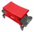 Silla Banqueta De Mecanico Cap 130kg 360grados 4 Ruedas Rojo