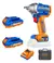Atornillador + Llave De Impacto Brushless+4bat 2carg Wadfow - tienda online