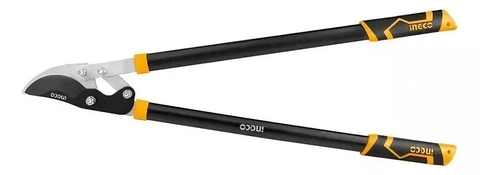 Tijera De Poda 2 Manos 760mm Ingco Hlt7401 Color Negro Y Naranja - comprar online