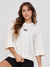 Camisa Oversized Feminina Timeless Off White