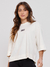 Camisa Oversized Feminina Timeless Off White - Pink Urban