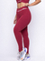 Calça Legging Fitness Liso Prismatic Rubi na internet