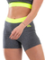 Short Fitness Pink Urban Cinza com Amarelo Neon na internet