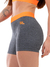 Short Fitness Pink Urban Cinza com Laranja Neon na internet