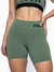 Conjunto Fitness Top + Short Pink Urban Verde Militar com Preto - Pink Urban