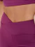 Short Fitness Transpassado Timeless Roxo na internet